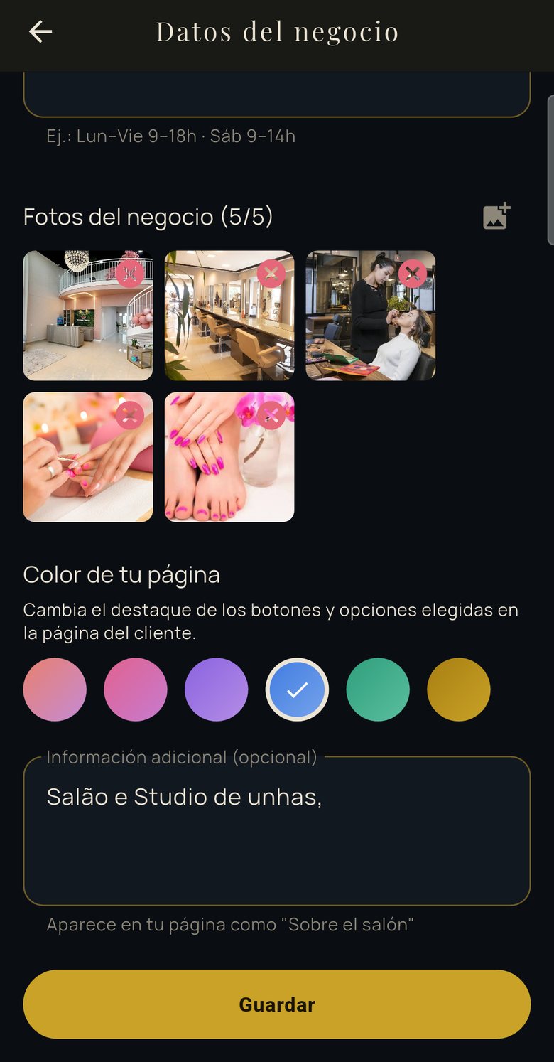 Tu vitrina lista en minutos